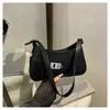 Estilo Francés Trendy Textura 2025 Simple Otoño Gran Capacidad Nueva Textura Bolso Cruzado de Hombro Único Bolso de Axila para Mujer