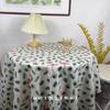 Fábrica por atacado toalha de mesa nórdica ins xadrez tecido maple flamingo toalha de mesa quadrada mesa retangular
