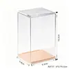 2026 Caja de Almacenamiento Transparente Pequeña para Cajas Misteriosas Apilable Pop Mart Figura Caja de Almacenamiento de Escritorio Caja de Exhibición de Cajas Misteriosas al por Mayor