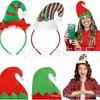 Navidad Rebaja Caliente Sombrero de Elfo Tocado Linda Decoración de Campana Sombrero Relleno Accesorios para Fiesta de Disfraces Infantil