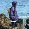 Ropa de Protección Solar para Ciclismo Transfronterizo para Hombres, Verano Fina Estilo Montaña para Exteriores Impermeable Protección UV Ropa de Protección Solar con Capucha Fresca
