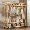 Perchero de pie para el hogar, dormitorio, balcón, dormitorio, tendedero simple, poste único, barra de secado interior