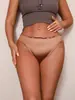 Tanga Aceitoso Transfronterizo para Mujer Cómodo Elástico con Volantes Calzones de Niña Cintura Media-Baja Comercio Exterior 480