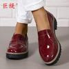 Juti 2024 Outono Novo Comércio Exterior plus size Mocassins WISH Amazon Europeu e Americano Moda Feminina Sapatos