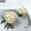 Floco de Neve Borda Queimada Simulada Flor Rosa Bolha Atacado DIY Acessórios de Material para Adereço de Cabeça Retrô Corsage Enfeites para Fotografia