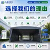 Almacén Toldo Deslizante Móvil Parasol Retráctil Invernadero Fábrica Toldo Retráctil Eléctrico Sistema Retráctil Impermeable