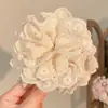 Pinza de Flor de Rosa de Tela Moda Versátil Pequeño Fresco Pinza de Tiburón Dulce Para Viajar Accesorios para el Cabello de Alta Gama Nuevo Estilo para Mujeres