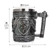 Suministro de Comercio Exterior Abastecimiento Transfronterizo Vikingo Creativo Oráculo Taza de Cerveza Taza Grande de Agua Taza de Acero Inoxidable