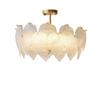 Estilo Creme Moderno Simples Espectro Completo Lustre Sala de Estar Francesa Lâmpada de Luxo Leve Design Quarto Teto Lâmpada Nova