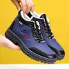 Nuevos Zapatos de Algodón de Invierno para Hombre, Engrosados con Forro Polar, Cálidos, a Prueba de Frío, Impermeables, Modernos, Cómodos, Botas de Nieve de Caña Alta