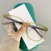 Óculos Retrô com Armação Grande e Padrão Madeira para Homens com Miopia, Lentes com Grau Personalizáveis, Tr90 Ultraleve, Efeito Emagrecedor para Rostos Grandes, Armações de Óculos Anti-Luz Azul para Mulheres