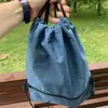 Bolsa Dobrável com Cordão, Bolsa Ultraleve para Exterior - Uma Mochila Estilosa e Leve Adequada para Caminhadas, Passeios Turísticos e Uso Diário.