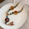 Collar Largo con Colgante de Estrella de Mar Bohemio Retro con Cuentas Cadena Apilada de Suéter de Alta Gama para Mujer Accesorios de Estilo Étnico