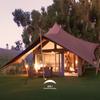 Las Tiendas de Campamento Hoshino Seaside Son Anticorrosivas y Resistentes a la Sal, Adecuadas para Vacaciones en Islas, Casas de Huéspedes, Hoteles y Alojamiento al Aire Libre
