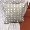 Funda de Almohada de Lunares Cuadrada Recámara Mesita de Noche Silla de Oficina Cojín Sala de Estar Sofá Cojín Decorativo Fabricante Mayorista