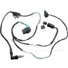 Accesorios para motocicleta todoterreno 110/125/140cc arranque a patada arnés de cableado completo del vehículo sistema de encendido CDI llave