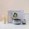 Tazón de Matcha de Cerámica Cepillada Estilo Yaochang, Accesorios para Té, Alfombrilla para Té, Paño para Té, Batidor de Matcha, Cucharilla de Té, Juego de Herramientas para Juego de Té Matcha