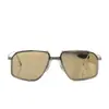 Gafas de Sol Transfronterizas Jagger Décimo Aniversario Estilo Japonés Cuadradas Acetato Hecho a Mano Cambian de Color Gafas de Sol para Hombre Vacaciones Jm