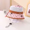 Gorra de Pescador con Oso para Niños, Linda Caricatura, Sombrero para el Sol, Estilo Coreano, Sombrero de Sol Plano, Sombrero de Sol para Exteriores G301