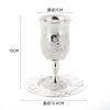 Copa de vino blanco de alta calidad de estilo europeo, creativa, de metal, para el hogar, juego de una taza, copa de vino, regalo retro