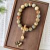 Transmisión en Vivo Popular Pulsera de Bodhi de Dunhuang Cuentas Redondas Grandes Cuentas de Buda de Mano Estilo Étnico Hombres y Mujeres Pulseras de Juego Venta al por Mayor