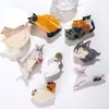 Novo Prendedor de Garra de Gatinho Animal, Prendedor de Tubarão Fofo de Acetato, Garra de Cabelo de Gato, Acessório de Cabelo de Alta Qualidade, Design de Luxo Leve para Mulheres