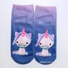 Calcetines de Gato con Dedo Medio, Flamenco, emoji, Impresión 3D, base de unicornio, gato, transferencia de calor, personalizados, calcetines Harajuku