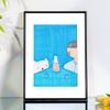 Marco de Fotos de Aleación de Aluminio Rompecabezas Póster Boceto Montaje Colgante de Pared A3 A4 Metal Borde Estrecho Marco de Fotos 4K 8K Pintura al Óleo Marco Vacío