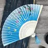 Estilo Antigo Bambu Estilo Chinês Atacado Estudante Hanfu Leque Dobrável, Popular em Áreas Turísticas, Leque de Bambu para Dança, Leque Estilo Japonês