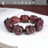 Pulsera de Nueve Cuentas Tipo Figura, Dieciocho Arhats, Pulsera del Dios de la Riqueza, Colgante de Pulsera, Accesorios, Pieza de Juguete