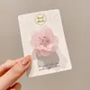 2025 Nuevo Pasador de Flor de Cerezo para Niña Linda Pinza para Flequillo Lateral Accesorios para Cabello Roto Infantil Dulce Adorno para la Cabeza