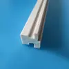 Hoja de Plástico PVC Guía de Cadena Riel Fricción Tira de Fricción Perfil de Aluminio Conexión de Espacio Tira de Fricción Perfil de Aluminio de Viga en I Tira Decorativa