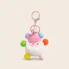 Pelo Sintético Dopamina Bola de Carbón Colgante de Muñeca Llavero Bolso Bolso Súper Lindo Peluche Colgante Muñeca Lindo Regalo