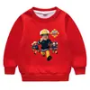 Otoño e invierno 2023 nueva ropa infantil para niños y niñas a prueba de frío bebé suéter de felpa gruesa de doble capa top