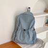 Mochila de nailon simple Mochila para mujer Verano Estilo coreano Para ir al trabajo Gran capacidad Ligera Bolsa escolar para estudiantes Ligera Para ir al trabajo