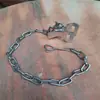 Cadena Antideslizante y Anticaída para Elevación, Operaciones de Elevación en Obra, Accesorios Engrosados de Acero al Manganeso de Carga Estable