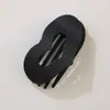 Pinza Plana Ovalada de Nuevo Diseño Popular Transfronteriza, Pinza de Pato, Pasador de Agarre Fuerte para la Parte Posterior de la Cabeza, Accesorio Simple para el Cabello