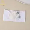 Acessórios de cabelo infantis estilo europeu e americano, tiaras finas florais de verão, confortáveis e macias, projetadas para proteger a moleira, tiaras largas para bebês e crianças pequenas