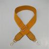 Nueva cinta de algodón de color sólido con correa larga de cuero PU ajustable para bolso de hombro cruzado accesorios correa de bolso correa estilo occidental