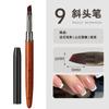 Fabricante de Pincéis para Pintura Fototerapia com Cabo de Sândalo para Manicures para Nail Art, Desenho de Linhas, Pintura de Flores, Sombreamento, Pincéis para Unhas Degradê Atacado