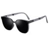 2024 Nueva Moda Cara Redonda de Gama Alta Gafas de Sol Plegables para Mujer Anti-ultravioleta Nuevas Gafas de Sol Plegables para Hombre
