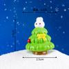 Transfronteiriça Novo Micro-paisagem Criativa Papai Noel Boneco de Neve Fofo Bola de Cristal Decorações Acessórios Mesa Pequenos Enfeites