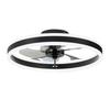 Luz de Ventilador LED Personalizada Transfronteriza Nórdica para Dormitorio Sala de Comedor Control Inteligente Integrado Simple de Frecuencia Variable Luz de Ventilador para Comedor