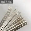 Tira de cartão para geladeira grade de aço inoxidável tira de prateleira suporte de apoio de aço inoxidável escada fixa para geladeira acessórios para freezer