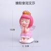 Venta al por mayor Annie Ángel Bebé Decoración para Pastel Adornos Internet Rojo Muñeca Creativa Linda Niña Princesa Cumpleaños Horneado