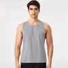 Regata Esportiva Masculina Modal Solta Fresca Respirável Top Fitness Sem Mangas para Corrida ao Ar Livre Treino