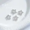 Serie de Accesorios para Uñas Transfronterizos Super Brillantes Huecos de Aleación Incrustados con Diamantes Colgantes de Estrella Rhinestones para Uñas DIY Artículo Caliente Transfronterizo