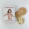 Cobre-mamilo Adesivo Silicone Orelha de Coelho Levanta-se Sutiã Sem Costas Autoadesivo Invisível Peça Única Push-Up Cobre-mamilo Coelho
