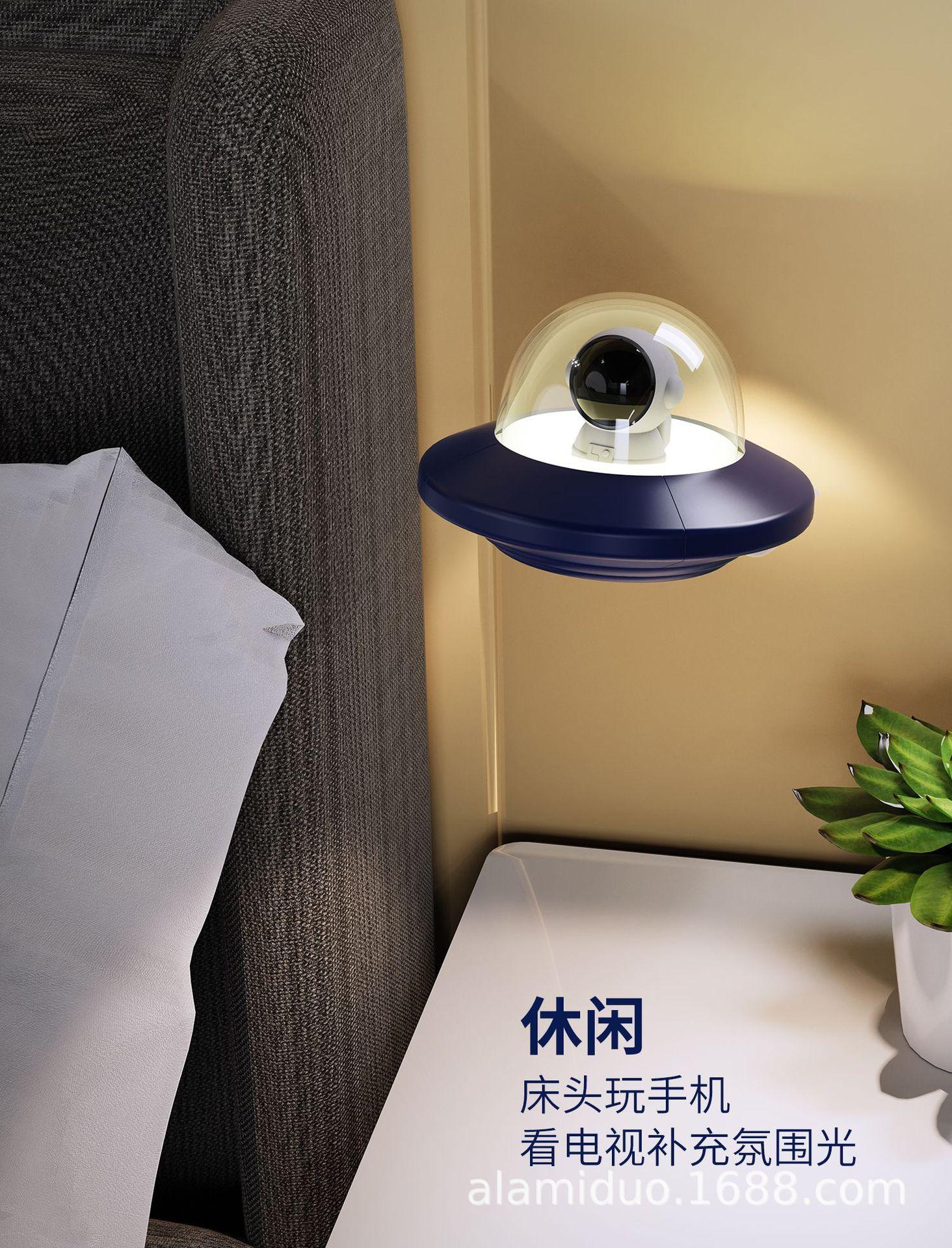 感应小台灯护眼学习专用宿舍阅读灯LED充电学生用台