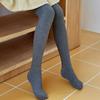 Leggings para Niñas Primavera y Otoño Terciopelo Fino Otoño e Invierno Algodón Fino para Bebé Ropa Exterior Cepillado Trenzado Pies Pequeños Pantimedias para Niños